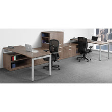 OfficeSource | CoolMesh | Swivel Tilt, High Back Chair with Black Frame