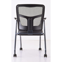 OfficeSource CoolMesh Collection Nesting Chair with Titanium Gray Frame