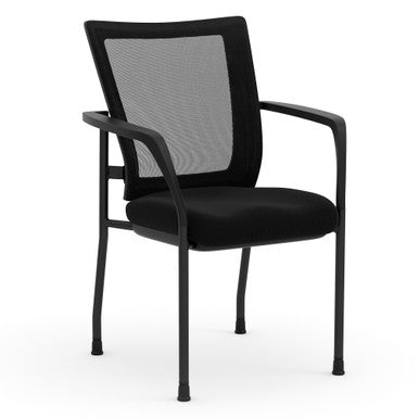 OfficeSource | CoolMesh | Mesh Back Stacking Chair