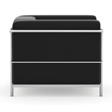 OfficeSource | Madison | Club Chair with Chrome Frame