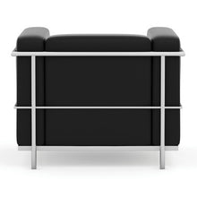 OfficeSource | Madison | Club Chair with Chrome Frame