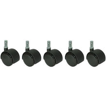 OfficeSource | CoolMesh Pro Collection | Soft Dual Wheel Casters - Set of 5