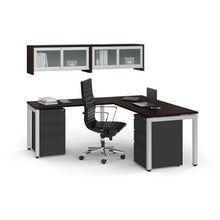 OfficeSource Metal Pedestals 3 Drawer Metal File and Dual Box Pedestal - 22''D 28''H