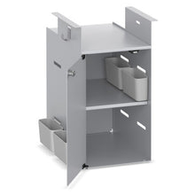 OfficeSource | Metal Open Hanging Storage | Open Hanging Storage with Shelf