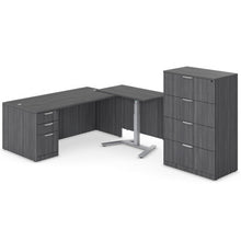OfficeSource | OS Laminate | 3 Drawer Deluxe Full Pedestal - Box/Box/File