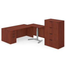 OfficeSource | OS Laminate | 3 Drawer Deluxe Full Pedestal - Box/Box/File
