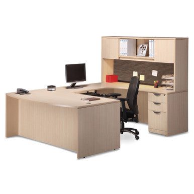 OfficeSource OS Laminate Collection U Shape Typical - OSTYP57