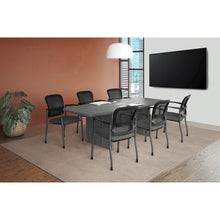 OfficeSource | OS Conference/Multi-Purpose | 8' Boat Shaped Table Top - Requires Base