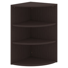 OfficeSource | OS Laminate | Corner Bookcase