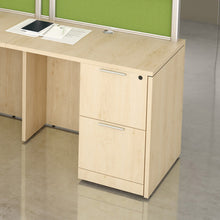 OfficeSource | OS Laminate | 2 Drawer Deluxe Full Pedestal - File/File
