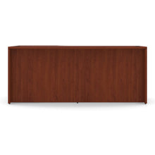OfficeSource | OS Laminate | Bow Front Desk Shell with Left Corner Extension