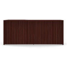 OfficeSource | OS Laminate | Bow Front Desk Shell with Left Corner Extension