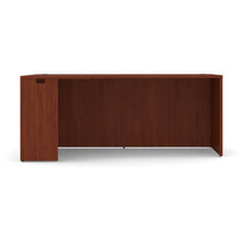 OfficeSource | OS Laminate | Left Desk Shell with Corner Extension