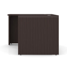 OfficeSource | OS Laminate | Left Desk Shell with Corner Extension