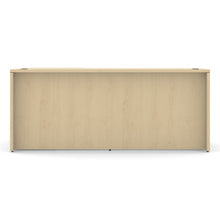 OfficeSource | OS Laminate | Left Desk Shell with Corner Extension