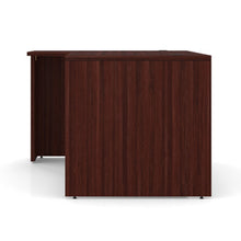 OfficeSource | OS Laminate | Left Desk Shell with Corner Extension