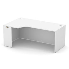 OfficeSource | OS Laminate | Credenza with Left Corner Extension - 66''W