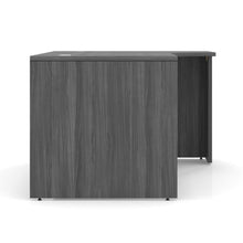 OfficeSource | OS Laminate | Right Desk Shell with Corner Extension