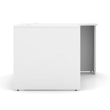 OfficeSource | OS Laminate | Right Desk Shell with Corner Extension