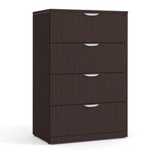 OfficeSource | OS Laminate Lateral Files | 4 Drawer Lateral File Cabinet