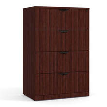 OfficeSource | OS Laminate Lateral Files | 4 Drawer Lateral File Cabinet