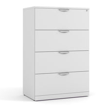 OfficeSource | OS Laminate Lateral Files | 4 Drawer Lateral File Cabinet