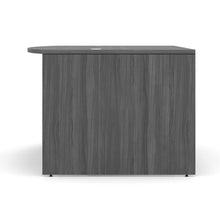 OfficeSource | OS Laminate | 66''W Bow Front Desk Shell
