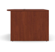OfficeSource | OS Laminate | 66''W Bow Front Desk Shell