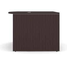 OfficeSource | OS Laminate | 66''W Bow Front Desk Shell