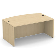 OfficeSource | OS Laminate | 66''W Bow Front Desk Shell