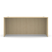 OfficeSource | OS Laminate | 66''W Bow Front Desk Shell