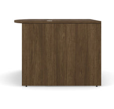 OfficeSource | OS Laminate | 66''W Bow Front Desk Shell