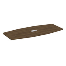 OfficeSource | OS Conference/Multi-Purpose | 8' Boat Shaped Table Top - Requires Base
