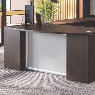 OfficeSource | OS Laminate | Glass Modesty Panel