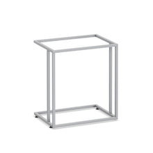 OfficeSource | OS Reception Tables | Laminate Side C Table with Silver Base