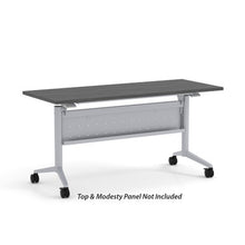 OfficeSource | Training Tables | T-Flip Top Table Leg - 46''W x 23''D