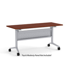 OfficeSource | Training Tables | T-Flip Top Table Leg - 46''W x 23''D