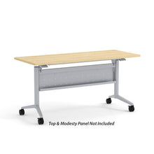 OfficeSource | Training Tables | T-Flip Top Table Leg - 46''W x 23''D