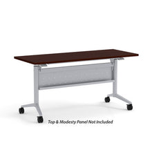 OfficeSource | Training Tables | T-Flip Top Table Leg - 46''W x 23''D