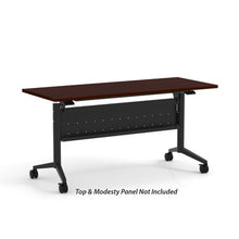 OfficeSource | Training Tables | T-Flip Top Table Leg - 46''W x 23''D