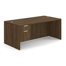 OfficeSource | OS Laminate | Single 3/4 Pedestal Desk - 71'' x 36''