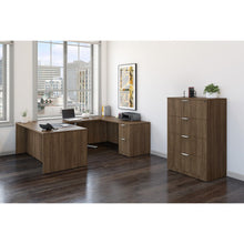 OfficeSource | OS Laminate Lateral Files | 4 Drawer Lateral File Cabinet