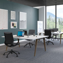 OfficeSource SafeGuard Barrier Collection Clear Acrylic Screen with Square Edges - 60''W x 30''H