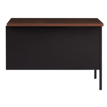 OfficeSource | Raleigh | 42''W Single Pedestal Steel Return