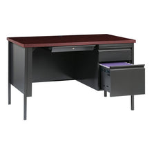 OfficeSource | Raleigh | 45''W Single Right Pedestal Desk