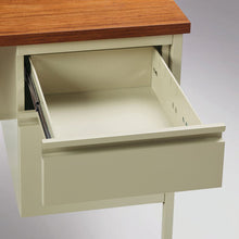 OfficeSource | Raleigh | 45''W Single Right Pedestal Desk