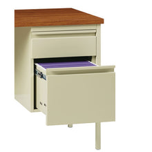 OfficeSource | Raleigh | 45''W Single Right Pedestal Desk