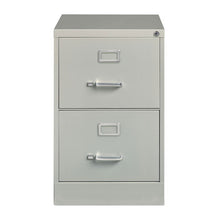 OfficeSource Steel Vertical File Collection 2 Drawer Vertical File Cabinet, 26.5'' Deep, Letter