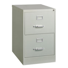 OfficeSource Steel Vertical File Collection 2 Drawer Vertical File Cabinet, 26.5'' Deep, Letter