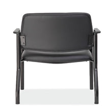 OfficeSource | Big & Tall | Guest Chair with Arms and Black Frame - 32''W